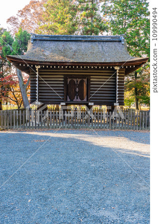 Kamigamo Shrine, Kamigamo Honzan, Kita-ku, Kyoto City, warehouse-style barn Kamigamo Shrine, Kamigamo Honzan, Kita-ku, Kyoto City, warehouse-style barn 109990494