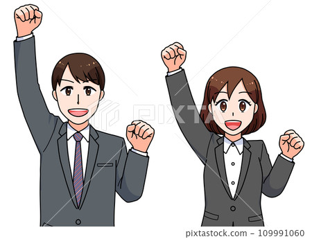 Girls pose suit suit men and women 109991060