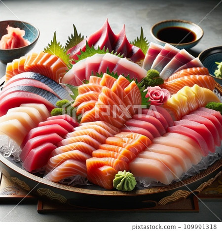 Assorted sashimi Assorted sashimi 109991318