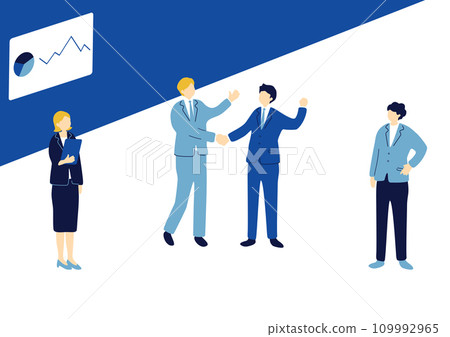 Business scene illustration Business scene illustration 109992965