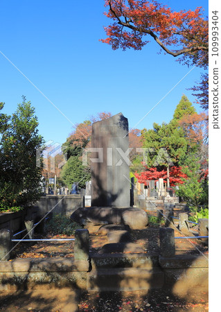 Stone monument in the grounds of Gotokuji Temple, Setagaya Ward 109993404