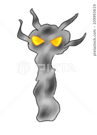 Illustration of a vikin with horns 109993619