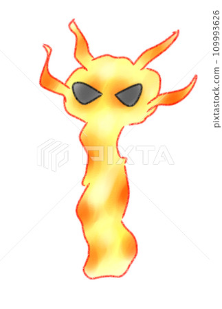 Illustration of a vikin with horns 109993626