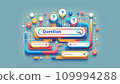 colorful search bar 109994288
