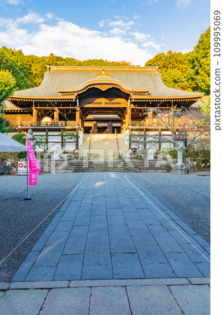 Omi Shrine Outer Worship Hall in Jingu-cho, Otsu City, Shiga Prefecture (Registered Tangible Cultural Property) 109995069