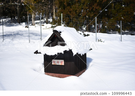 京都美山，茅吹之裡，雪景，水砲 109996443