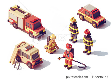Fire brigade people-2 109998144