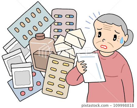 醫療問題 - 過度使用藥物/多種藥物處方 109998818