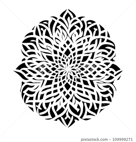 Arabic ornament pattern ramadan Icon hand draw black colour logo symbol perfect. Arabic ornament pattern ramadan Icon hand draw black colour logo symbol perfect. 109999271