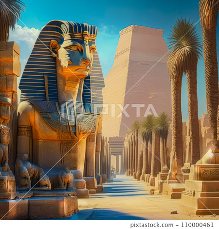 Ancient civilization of Egypt, stylization of ancient Egyptian civilization 110000461