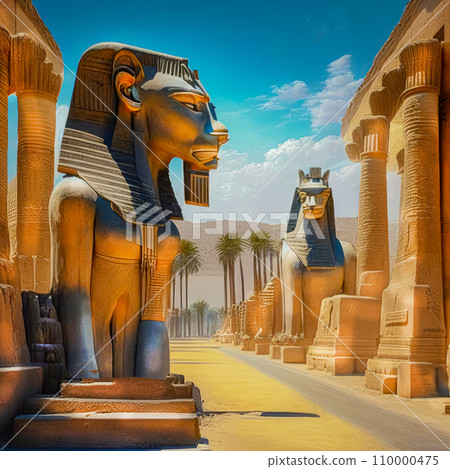 Ancient civilization of Egypt, stylization of ancient Egyptian civilization Ancient civilization of Egypt, stylization of ancient Egyptian civilization 110000475