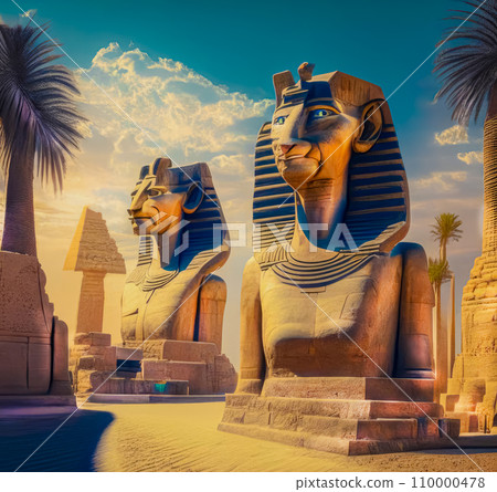 Ancient civilization of Egypt, stylization of ancient Egyptian civilization Ancient civilization of Egypt, stylization of ancient Egyptian civilization 110000478