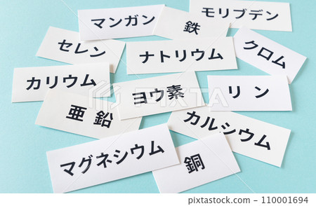 各種礦物質 110001694