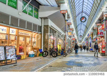 大田區蒲田的城市景觀、蒲田站、京濱蒲田商店街阿蘇都 大田區蒲田的城市景觀、蒲田站、京濱蒲田商店街阿蘇都 110003468