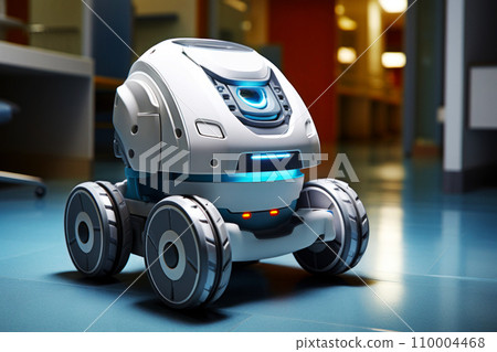 Robot for delivering medicines or results for conducting research in the clinic, using robotics with AI in modern hospitals Robot for delivering medicines or results for conducting research in the clinic, using robotics with AI in modern hospitals 110004468