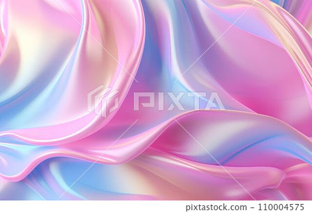 abstract background of elegant pink silk or satin texture with some smooth folds in it 110004575