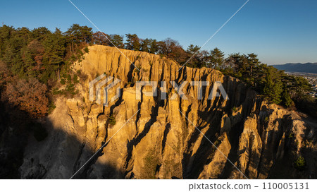 【德島縣阿波市】阿波土柱鳩岳【空拍】 110005131