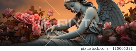 Monument to a mourning angel 110005351