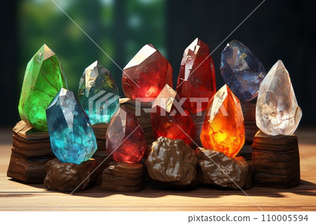 Colored gemstones minerals Colored gemstones minerals 110005594