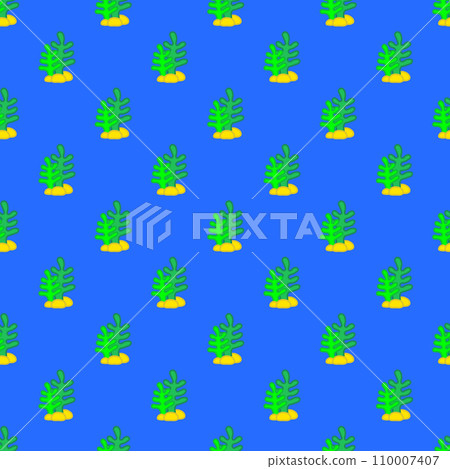 Algae seamless pattern 110007407
