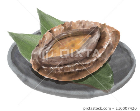 Watercolor abalone 01_3 Watercolor abalone 01_3 110007420