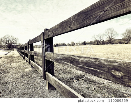 wooden fence  110009269