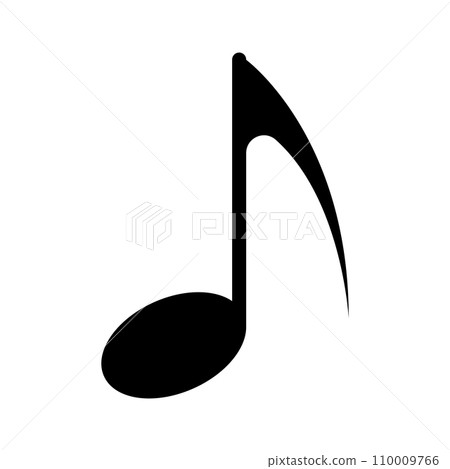 Musical note icon 110009766