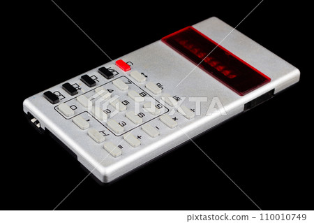 Old vintage pocket electronic calculator Old vintage pocket electronic calculator 110010749