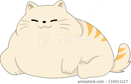 Fat Cute Cat Lifestyle They Joking Stock Vector (Royalty Free) 2314441045