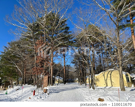 天使森林白河高原的藍天與圓頂小屋 天使森林白河高原的藍天與圓頂小屋 110011670