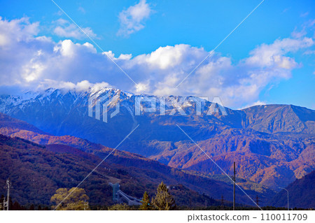 白馬地區的秋葉 110011709