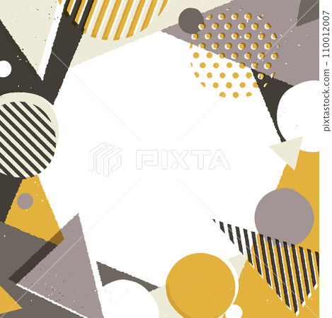 Background material_Rough Memphis pattern Background material_Rough Memphis pattern 110012007