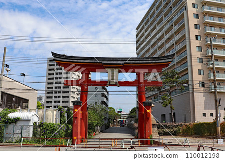 神戶海神社大鳥居 神戶海神社大鳥居 110012198
