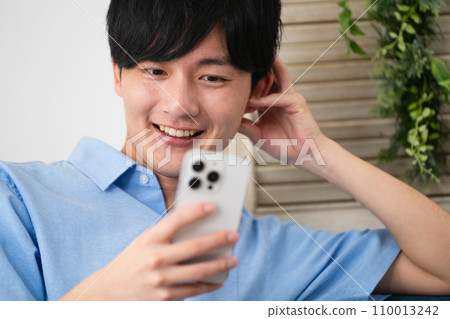 Young man in casual clothes lifestyle image Young man in casual clothes lifestyle image 110013242