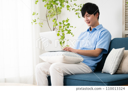 Young man in casual clothes lifestyle image Young man in casual clothes lifestyle image 110013324