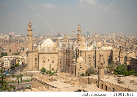 Cityscape of Cairo, the capital of Egypt, seen from the observation deck 110013651