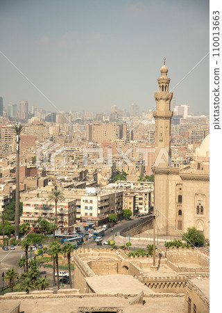 從觀景台看埃及首都開羅的城市景觀 從觀景台看埃及首都開羅的城市景觀 110013663