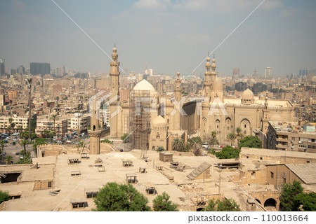 Cityscape of Cairo, the capital of Egypt, seen from the observation deck 110013664