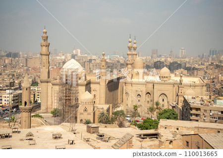 Cityscape of Cairo, the capital of Egypt, seen from the observation deck 110013665