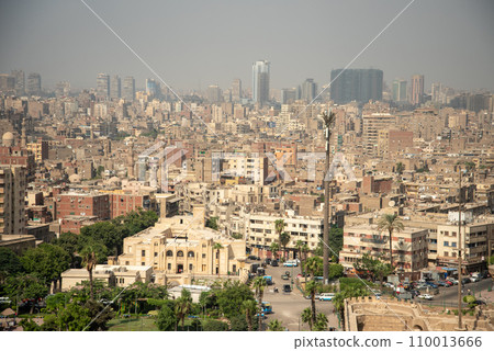 從觀景台看埃及首都開羅的城市景觀 從觀景台看埃及首都開羅的城市景觀 110013666