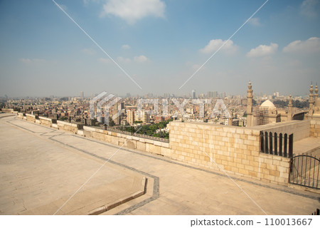 Cityscape of Cairo, the capital of Egypt, seen from the observation deck Cityscape of Cairo, the capital of Egypt, seen from the observation deck 110013667