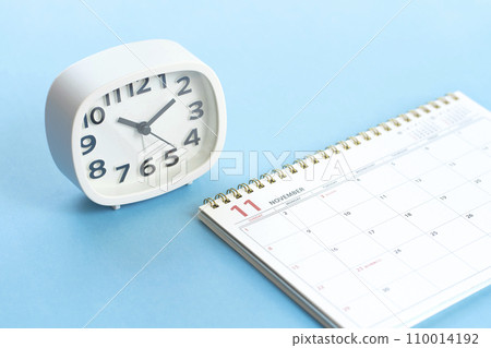 日曆和時鐘十一月 110014192