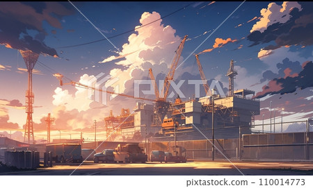 [AI生成影像] 工地15 110014773