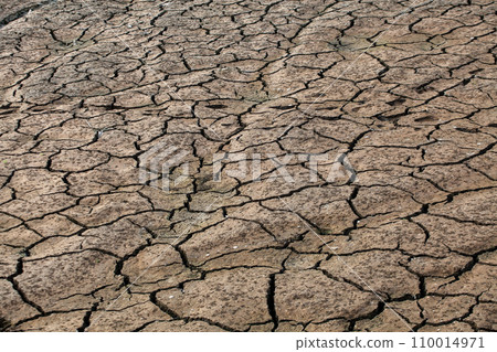 Dry cracked earth background, Global warming, climate change concept. Dry cracked earth background, Global warming, climate change concept. 110014971