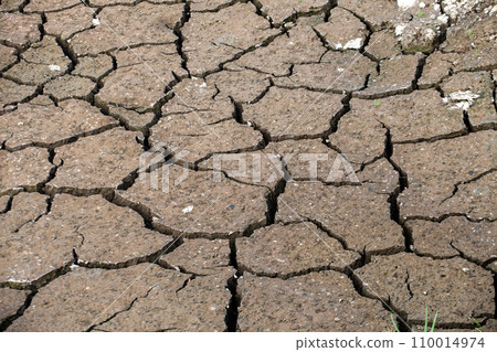 Dry cracked earth background, Global warming, climate change concept. Dry cracked earth background, Global warming, climate change concept. 110014974