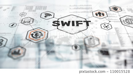 SWIFT. Society for Worldwide Interbank Financial Telecommunications. International bank transfer system 110015528