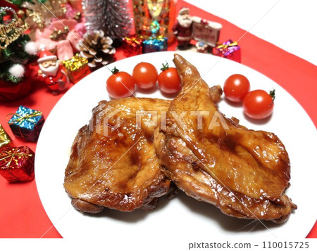 Teriyaki chicken Christmas image Teriyaki chicken Christmas image 110015725