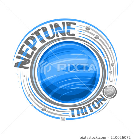 Vector logo for Neptune Vector logo for Neptune 110016071