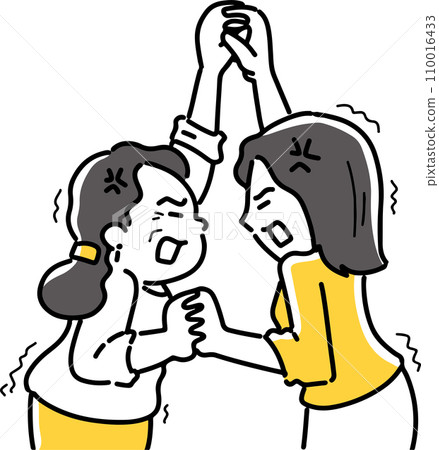 Mother-in-law fighting over each other 110016433
