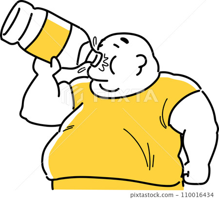 胖子喝水 110016434